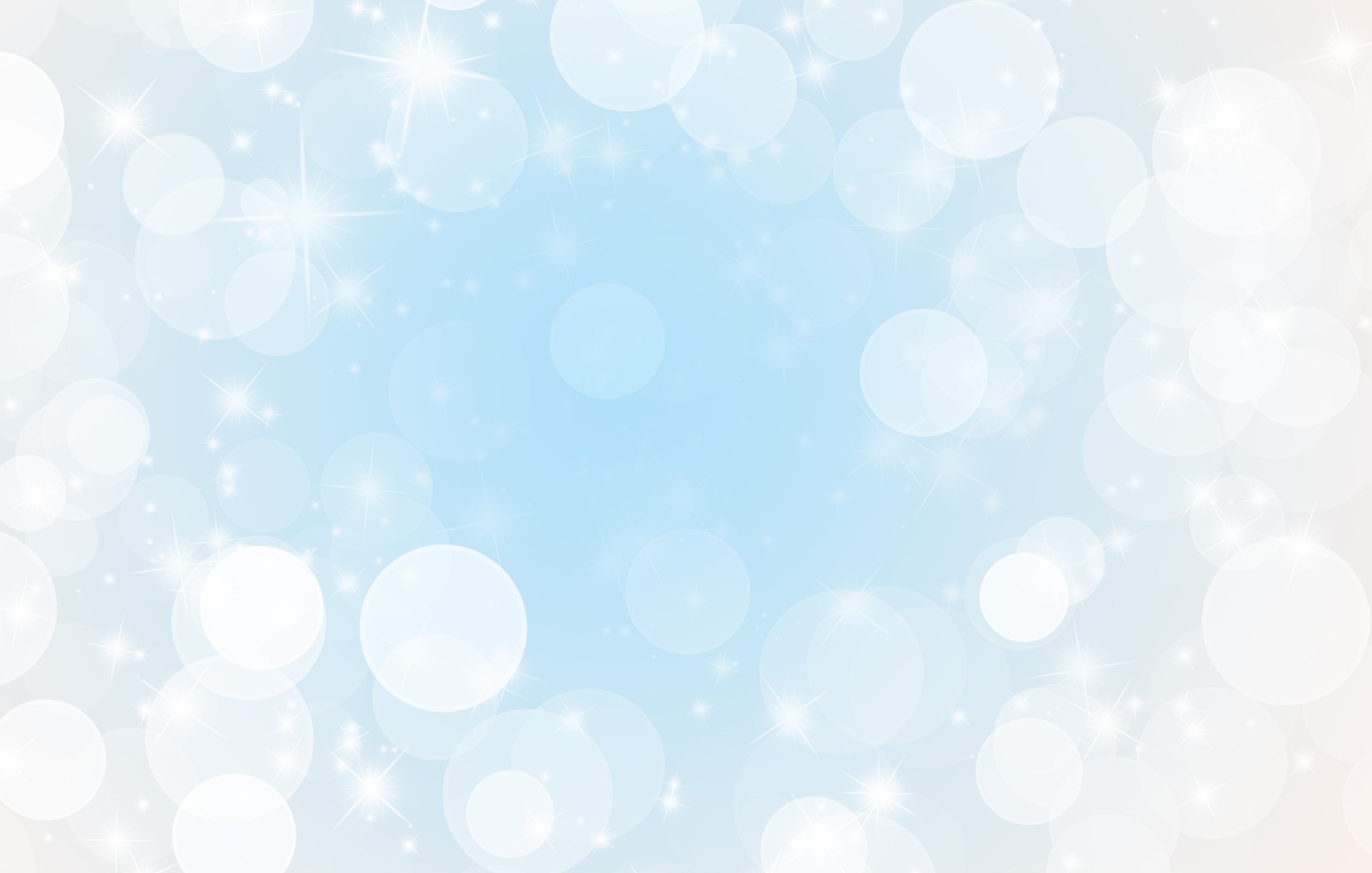 Abstract Blue Bokeh Light Background