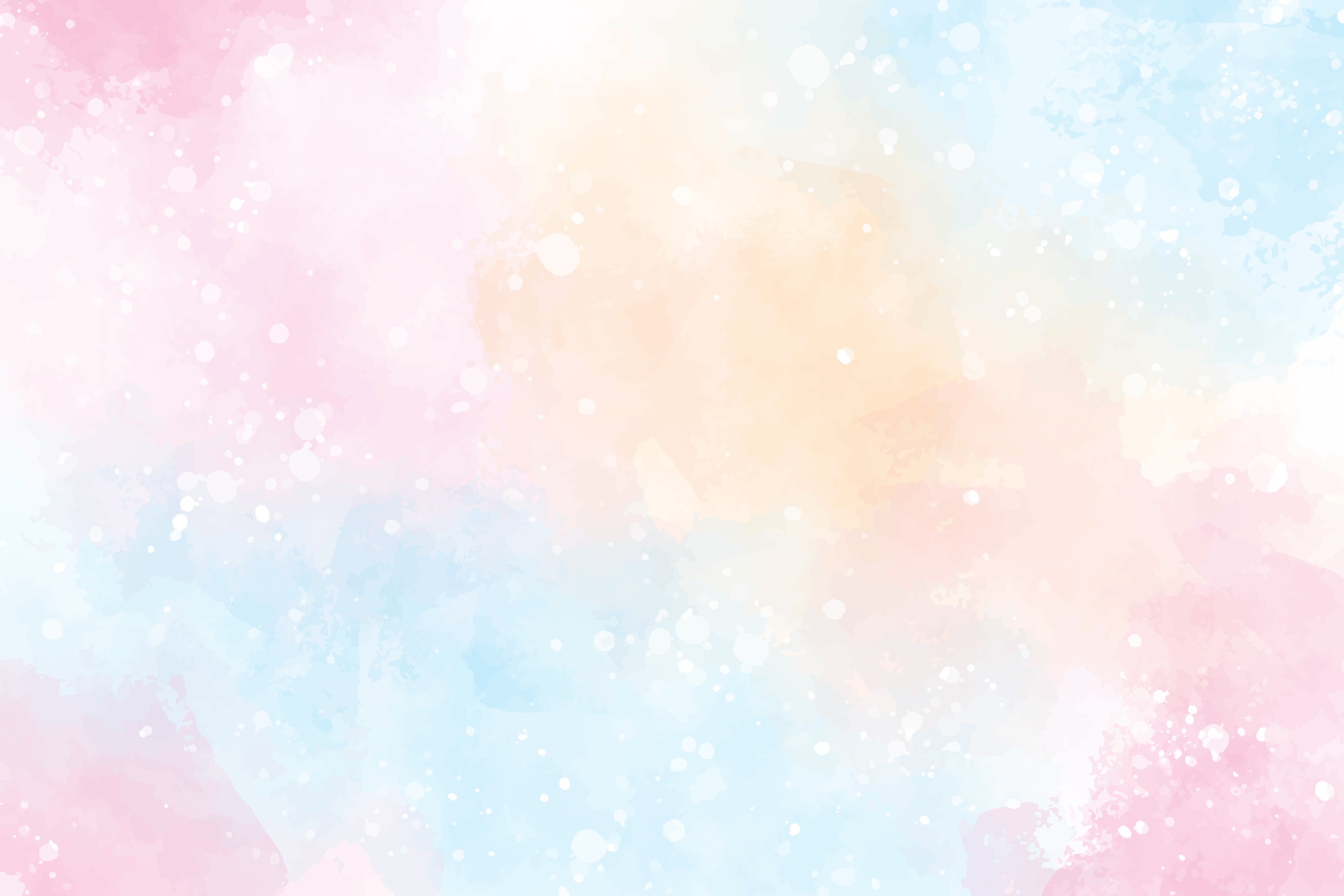 Pink and Blue Watercolor Background